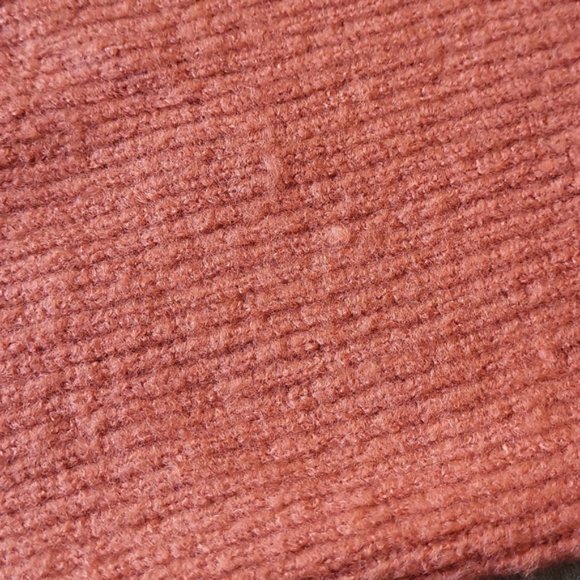 ASOS Threadbare Pumpkin Spice V-Neck Ribbed Relaxed-Fit Sweater - Picture 11 of 15